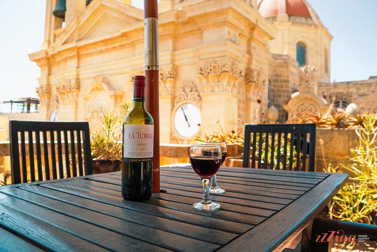 A Holiday Home Duplex In A Gozo Village Square ビクトリア エクステリア 写真
